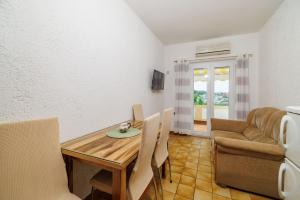 Χώρος καθιστικού στο Apartments Zorka