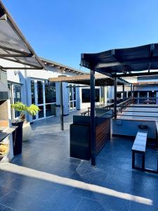 Balkón nebo terasa v ubytování Guten Morgen VCP