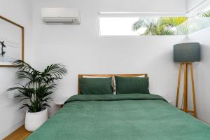 Ένα ή περισσότερα κρεβάτια σε δωμάτιο στο Loft On The Lane