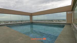 Πισίνα στο ή κοντά στο Apartamento em Bauru com Vista para Montanha