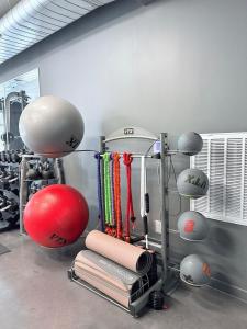 Γυμναστήριο ή/και όργανα γυμναστικής στο Modern Downtown SLC