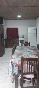 Kuchyň nebo kuchyňský kout v ubytování La chula