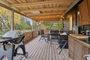 Μπαλκόνι ή βεράντα στο Cozy Seaside Cottage On Sejerø