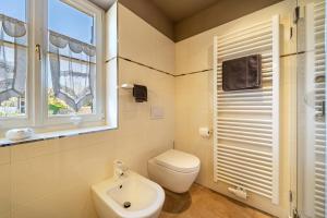 Bilik mandi di Alber Ferienwohnung Hias +17 gambar