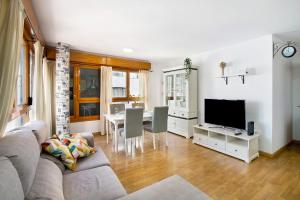 Телевизор и/или развлекательный центр в Luz Home