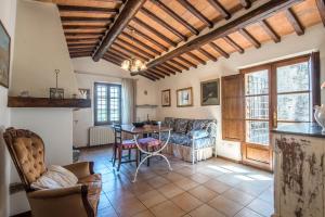 Posezení v ubytování Casa Crevole di Martina