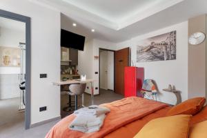 Χώρος καθιστικού στο Lagoon House