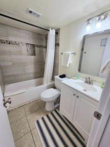 Koupelna v ubytování Lake living, modern and cozy