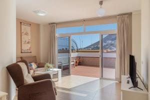 TV a/nebo společenská místnost v ubytování Ático San Miguel vacacional