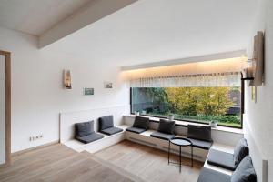 Posezení v ubytování Ferienwohnung Moosfuchs