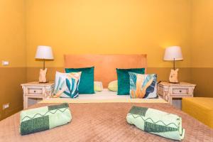 Postel nebo postele na pokoji v ubytování Kina Country Side