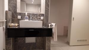 Koupelna v ubytování Gästezimmer Jülich mit Küche