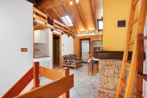 Η κουζίνα ή μικρή κουζίνα στο Maison Tillier Valtournenche