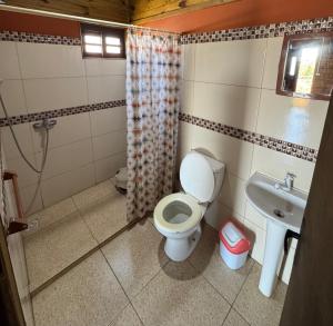 Koupelna v ubytování CHochitas 4p