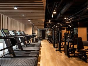 Fitness centrum a/nebo fitness zařízení v ubytování Hotel Villa Fontaine Grand Tokyo-Roppongi