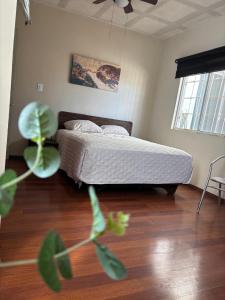 Postel nebo postele na pokoji v ubytování habitacion Cerezo