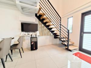 TV a/nebo společenská místnost v ubytování 埔里福興宣安獨棟民宿