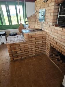 Kuchyň nebo kuchyňský kout v ubytování Rancho São Francisco de Assis