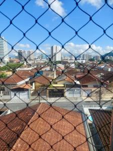 Nespecifikovaný výhled na destinaci Praia Grande nebo výhled na město při pohledu z apartmánu