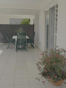 Αίθριο ή υπαίθριος χώρος στο Fleur de Lys