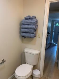 Koupelna v ubytování The Tinley House