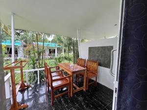 Balkón nebo terasa v ubytování The Green Resort