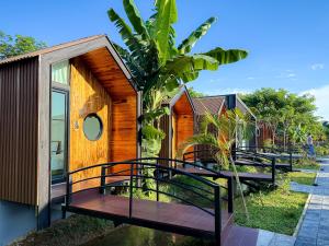 En have udenfor Mini Vangvieng Resort