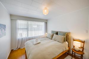Postel nebo postele na pokoji v ubytování Duart Haven - Havelock North Holiday Home