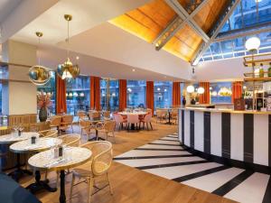 Restaurace v ubytování Le Saint Gervais Hotel & Spa Handwritten Collection