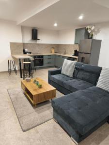 Posezení v ubytování Gite Secret Spa