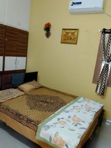 Postel nebo postele na pokoji v ubytování MR stay