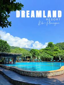 ein Pool im Dreamland Resort auf den Philippinen in der Unterkunft Dreamland Resort in Thong Nai Pan Yai