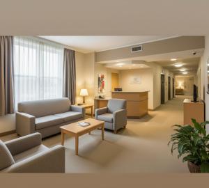 Posezení v ubytování Hayat Ankara Apart