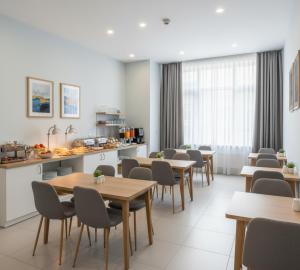 Kuchyň nebo kuchyňský kout v ubytování Hayat Ankara Apart