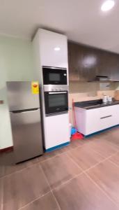 Η κουζίνα ή μικρή κουζίνα στο Apartment in East legon