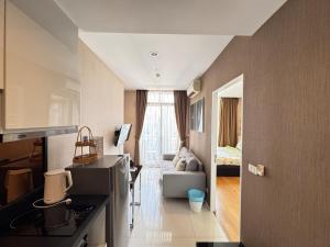 Χώρος καθιστικού στο Ekkamai Bangkok Condo +17 φωτογραφίες