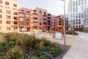 Το κτήριο όπου στεγάζεται  το διαμέρισμα