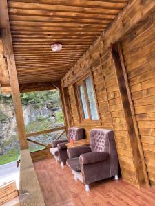 Posezení v ubytování Gold Boutique Apart & Hotel