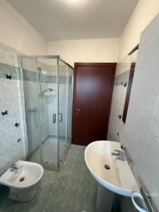 Koupelna v ubytování Appartamento La Triade + 3 fotografie