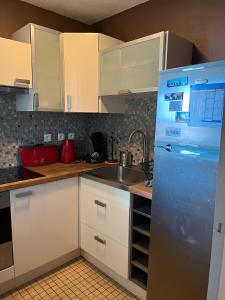 Köök või kööginurk majutusasutuses Charmant Appartement proche plage