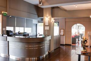 Vstupní hala nebo recepce v ubytování Ruby Rooms Kifisia