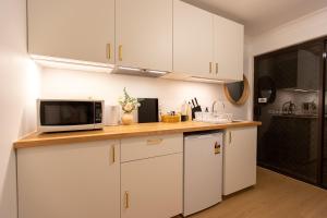 Kuchyň nebo kuchyňský kout v ubytování Cozy Studio Suite in House - Private Kitchen Bath + 15 fotografií