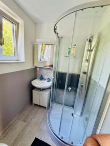 Koupelna v ubytování Casa Uno Family & Friends Stay