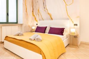 Ένα ή περισσότερα κρεβάτια σε δωμάτιο στο Urban Loft near Rho-Fiera, Milan & MXP