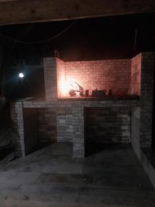 Gril dostupný pro hosty v prázdninového domu