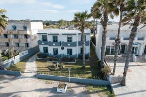 Budova, kde se aparthotel nachází