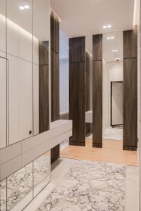 Koupelna v ubytování Nest One Downtown View, Элитные апартаменты с панорамным видом на город 207