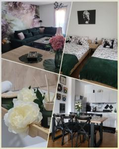 Ένα ή περισσότερα κρεβάτια σε δωμάτιο στο Apartment Božur