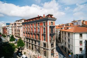 Hoone, kus korterhotell asub