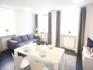 Posezení v ubytování Hofhaus Land-Idylle in der Stadt